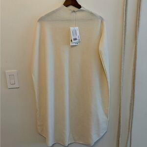 COS Beige 100% Wool NWT Tunic Mini Dress